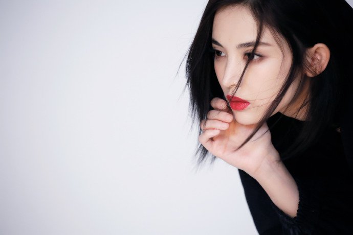 古力娜扎黑衣性感气质高清图片