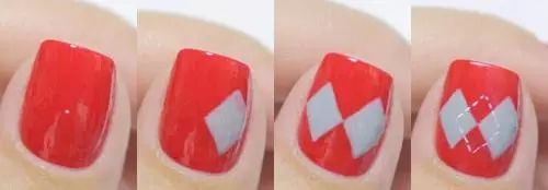 冬季美甲造型教程 冬季美甲这样画好看极了