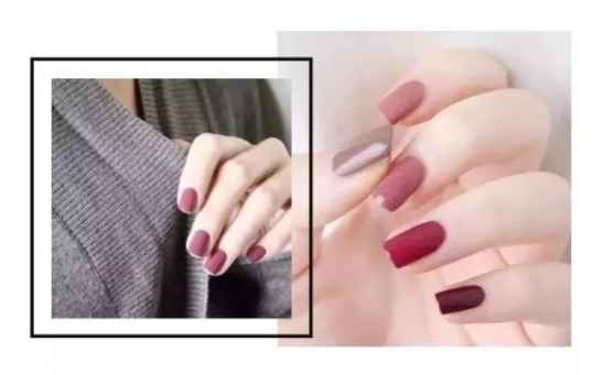 最适合冬天的指甲颜色 为你的冬“添”把火