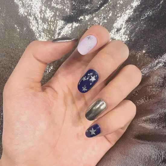 高级的美甲图片