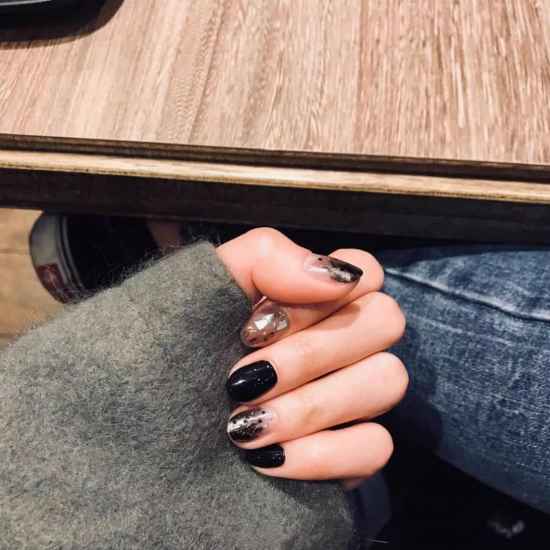高级的美甲图片