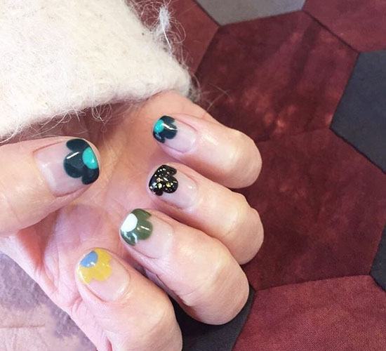 短指甲美甲图片卡通 卡通美甲短指甲图片