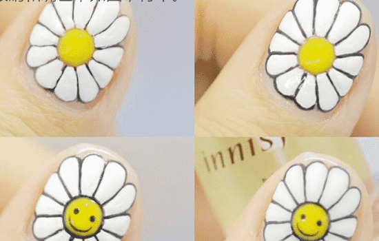 太阳花美甲教程 太阳花美甲怎么做