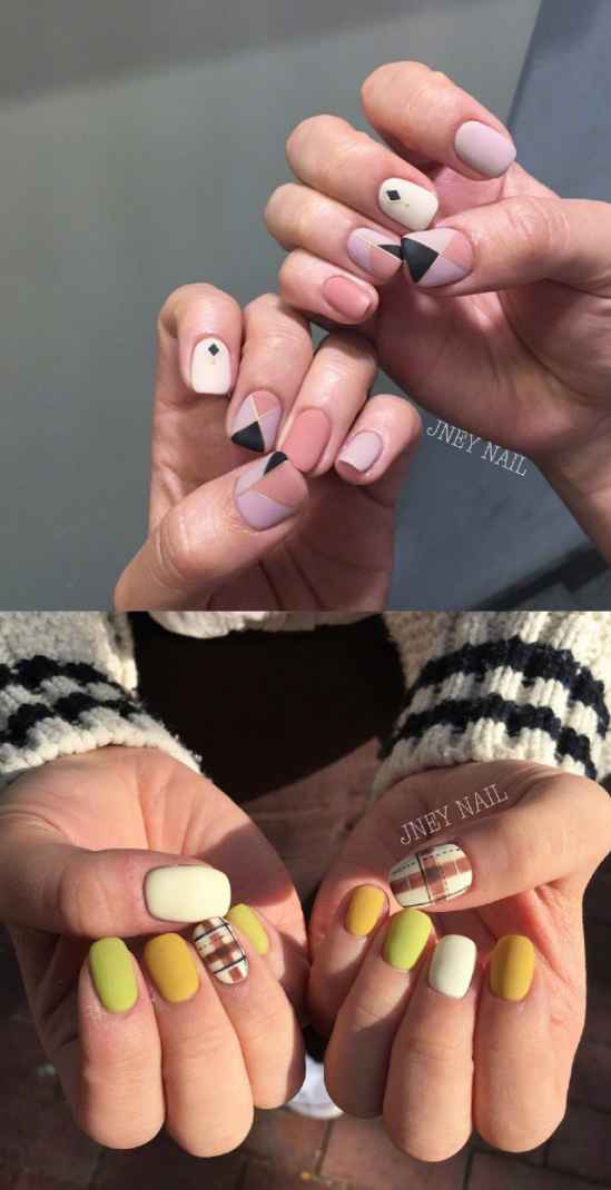 适合秋冬的美甲图片 秋冬季美图片
