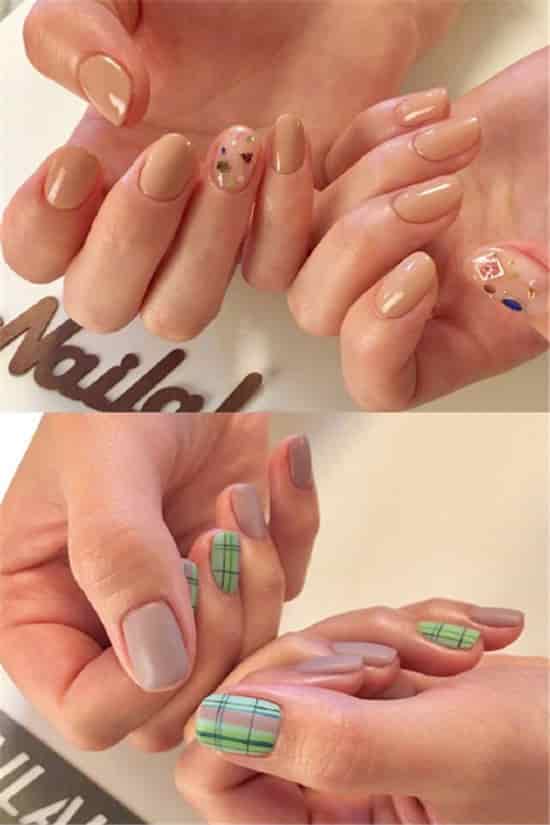 低调清新美甲图片 低调清新美甲款式