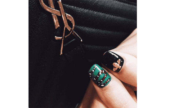 gucci风美甲 gucci美甲图片
