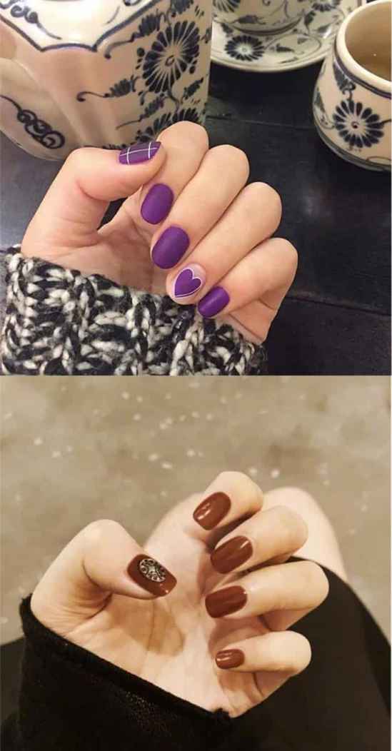 流行美甲图 流行的美甲款式图片