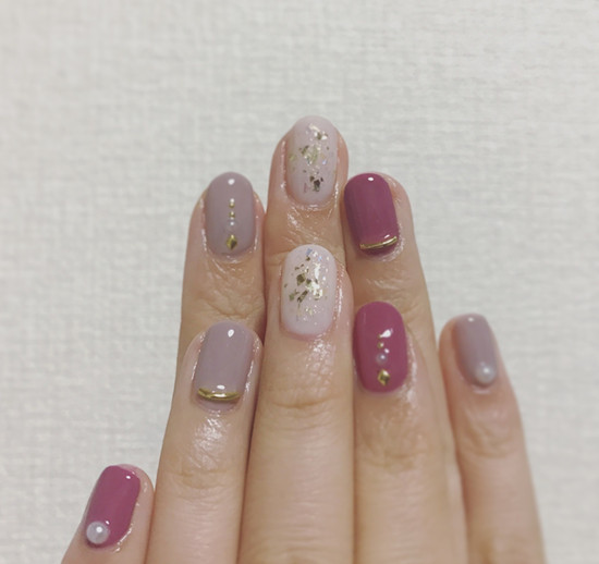 干花美甲图片 干花美甲图片大全