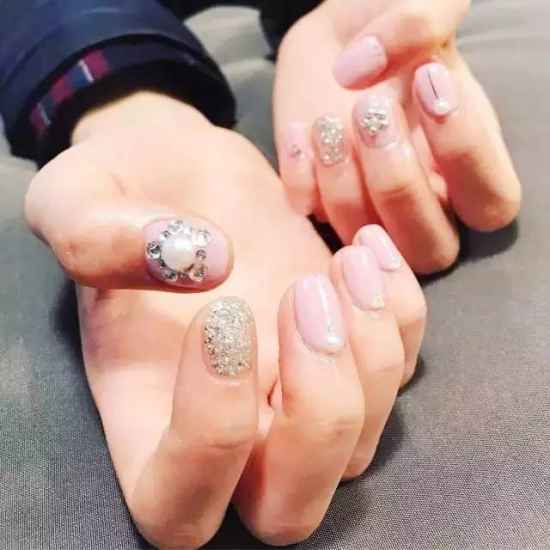 宝石美甲图片大全