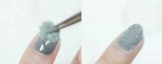 丝绒美甲教程 丝绒美甲怎么做