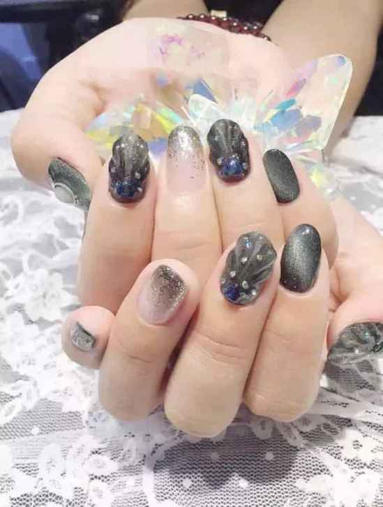 好看的美甲图片