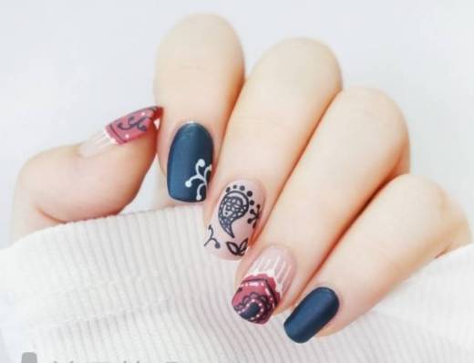 DIY美甲步骤和解说图