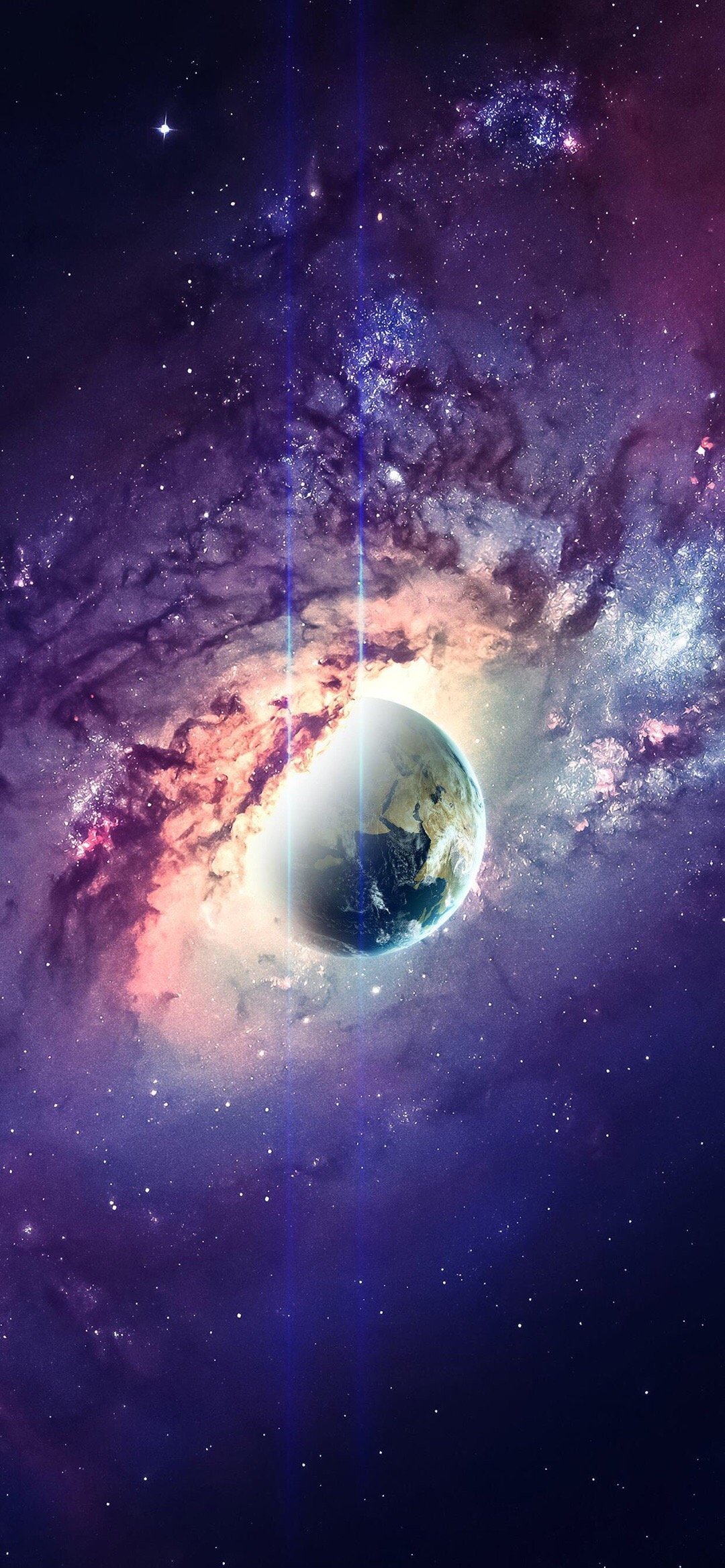 创意宇宙银河高清手机壁纸