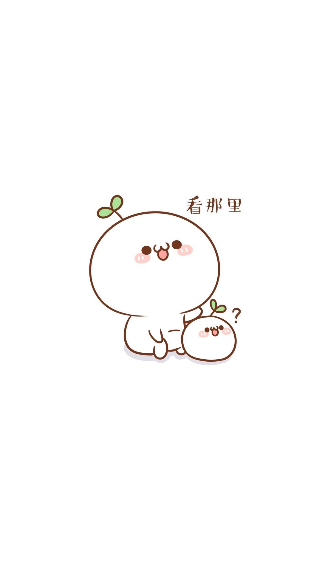 简约可爱萌系卡通高清手机壁纸