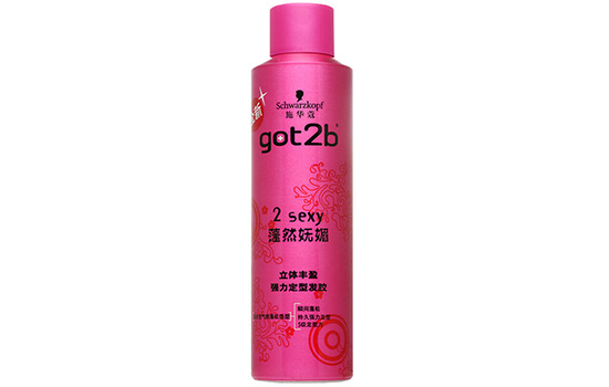 施华蔻2号3号发胶不同之处