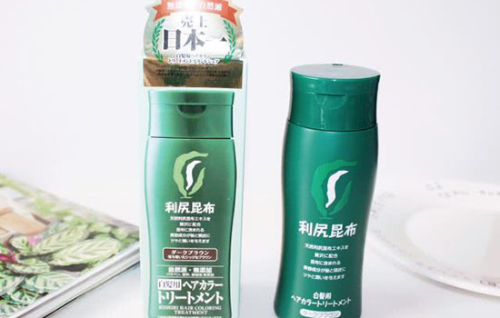 日本利凥昆布染发剂怎么用