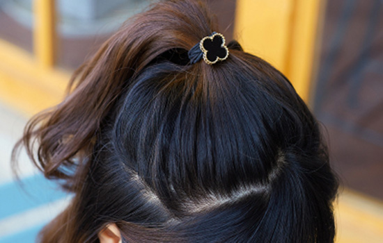 女生绑头发的叫什么