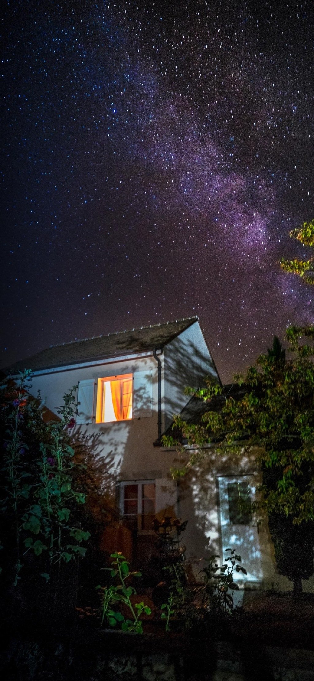 唯美星空风景高清手机壁纸图片