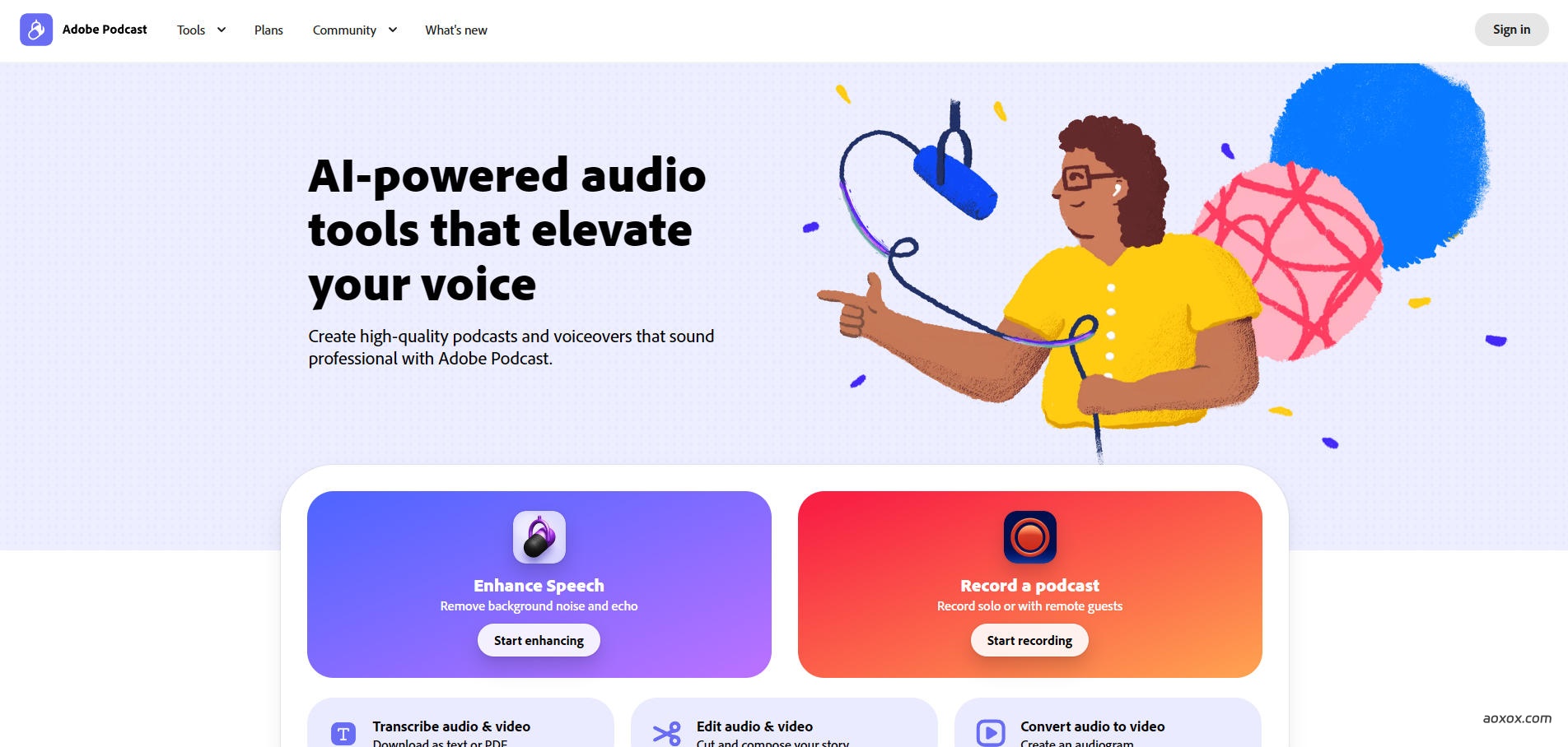 Adobe Podcast