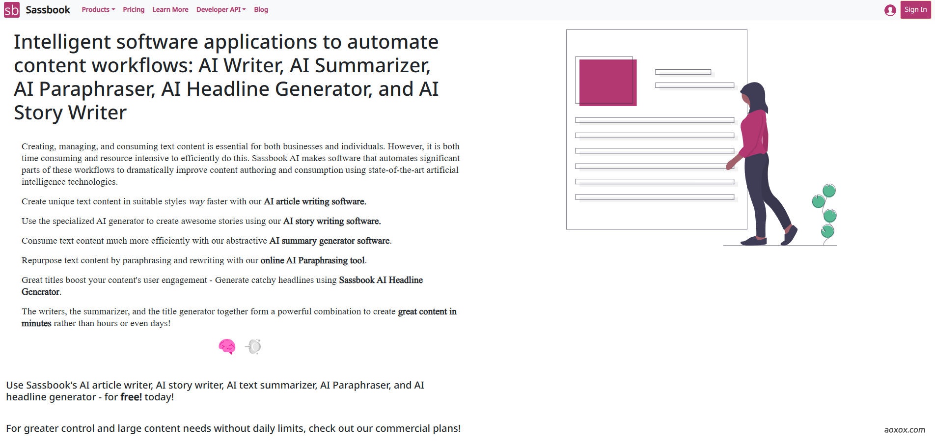 Sassbook AI