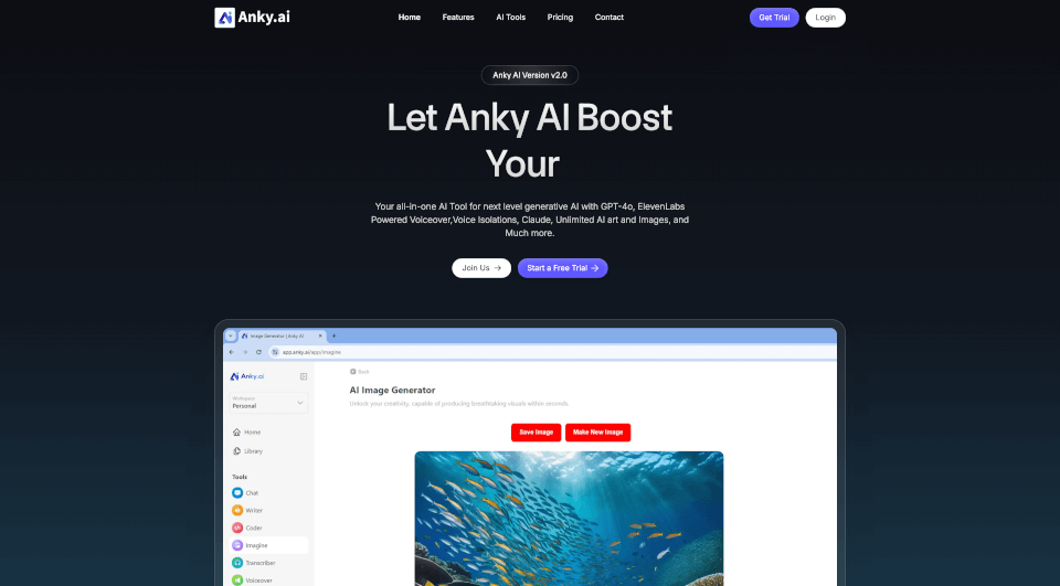 AnkyAI：高效AI工具，提升你的生产力和创造力