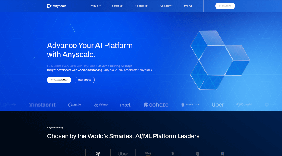 Anyscale：构建、运行和扩展AI应用的领先平台