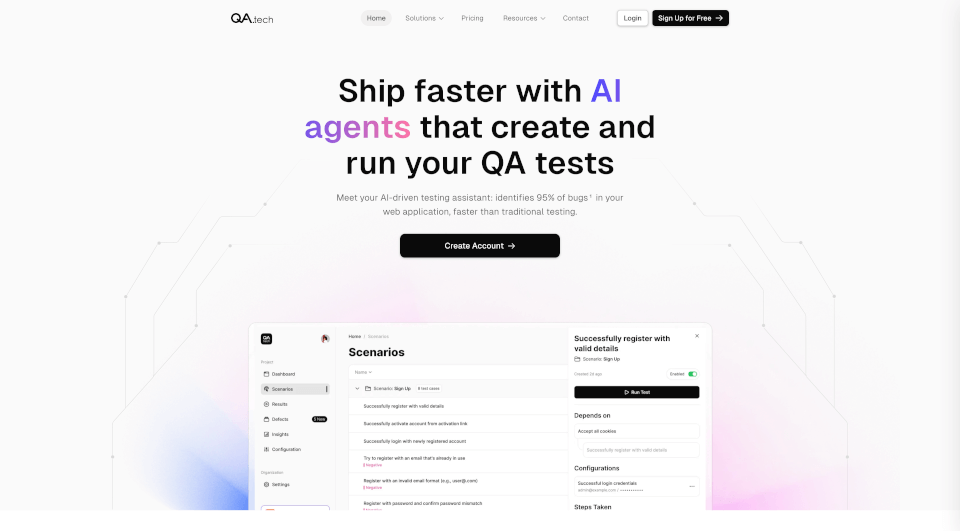 QA.tech官网