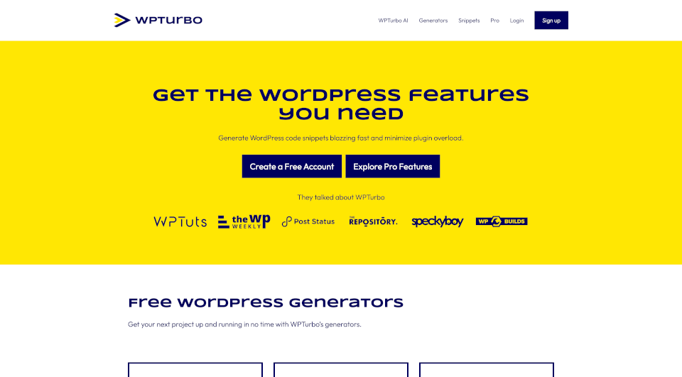 WPTurbo官网