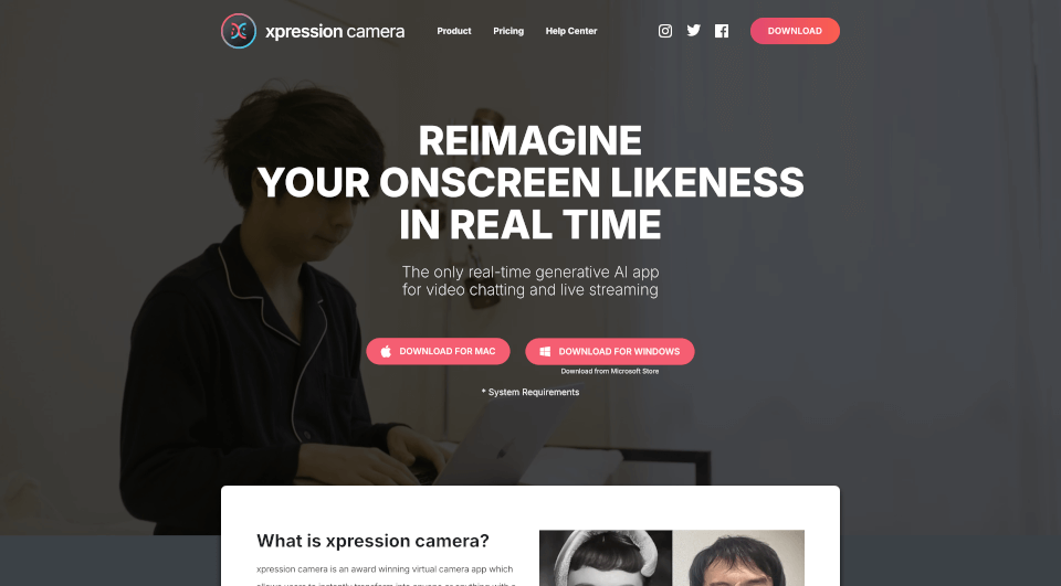 Xpression Camera官网