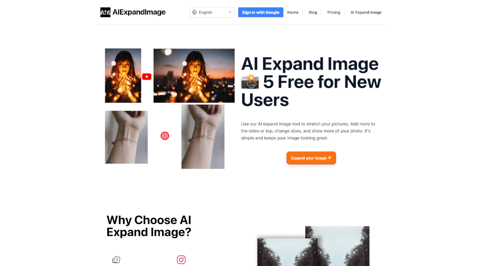 AI Expand Image官网