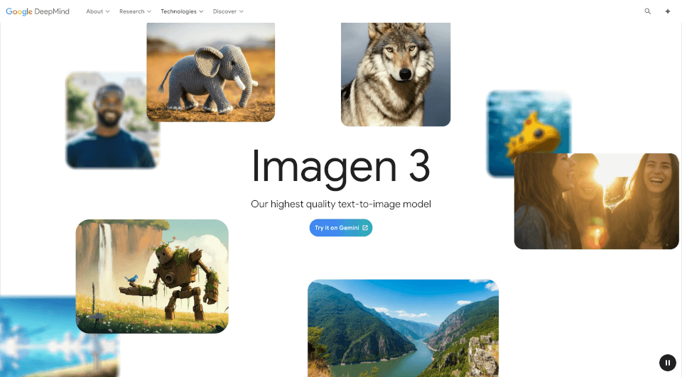 Google Imagen 3官网