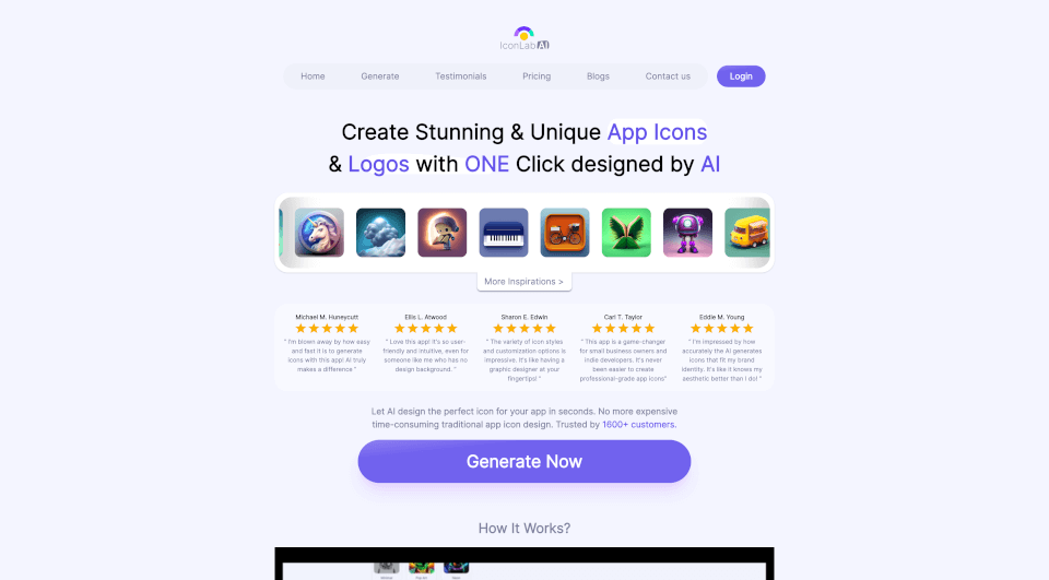 IconGenerator – AI驱动的专业图标生成工具