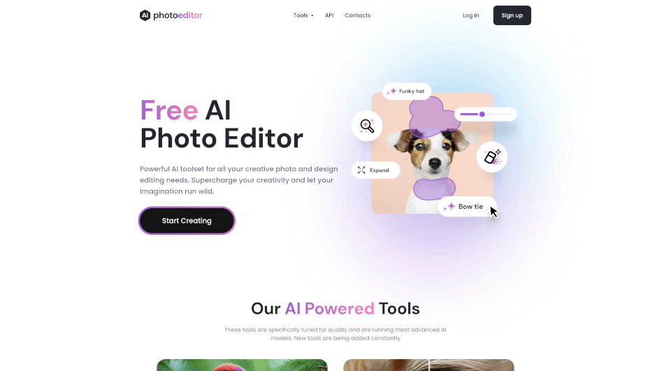 Photo Editor AI：免费AI照片编辑器，提升照片质量
