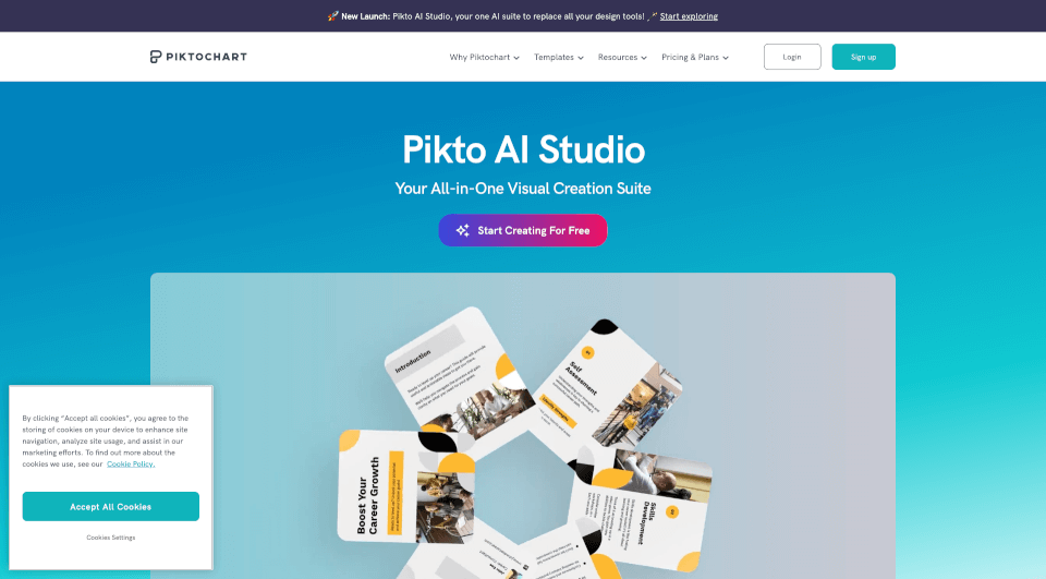 PiktoAIStudio – 非设计师的全能AI设计套件