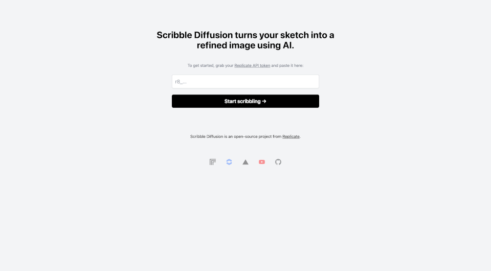 ScribbleDiffusion：将草图转化为精美图像的AI工具