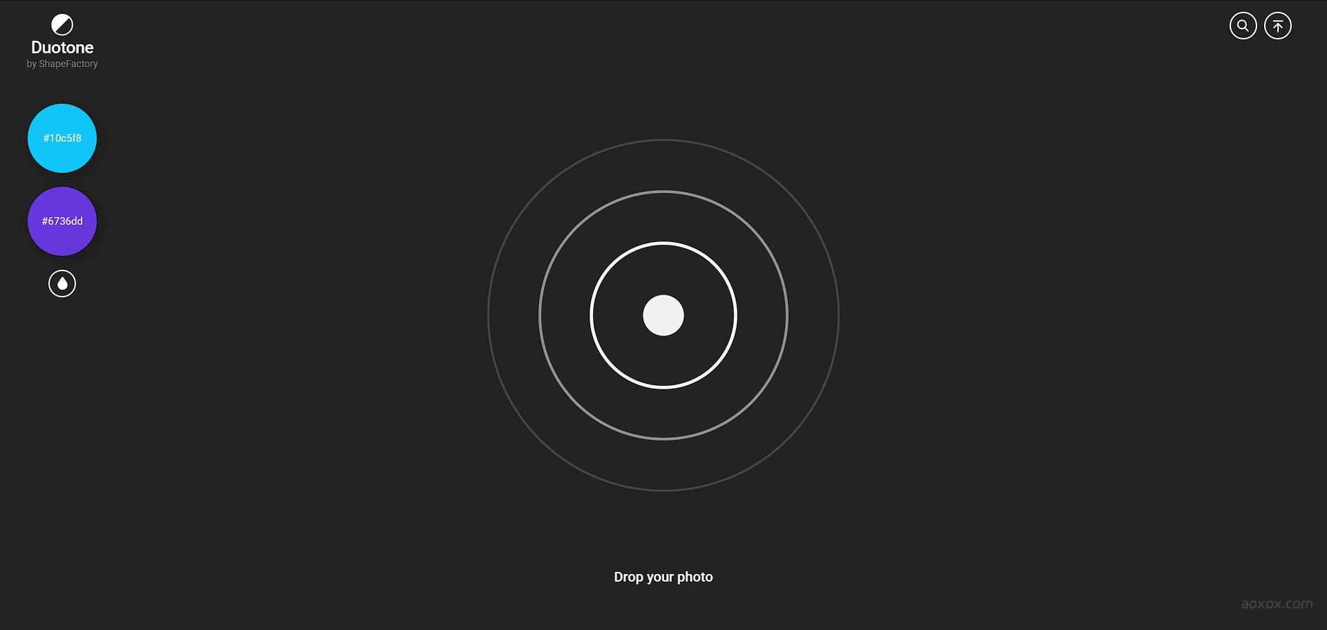 Duotone by ShapeFactory官网首页截图