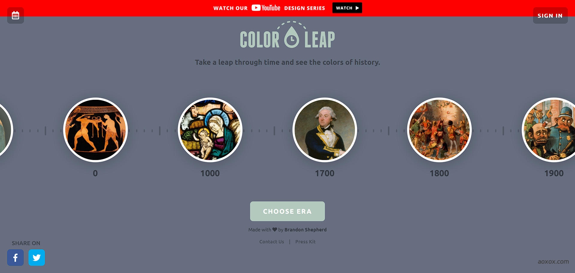 Color Leap官网首页截图
