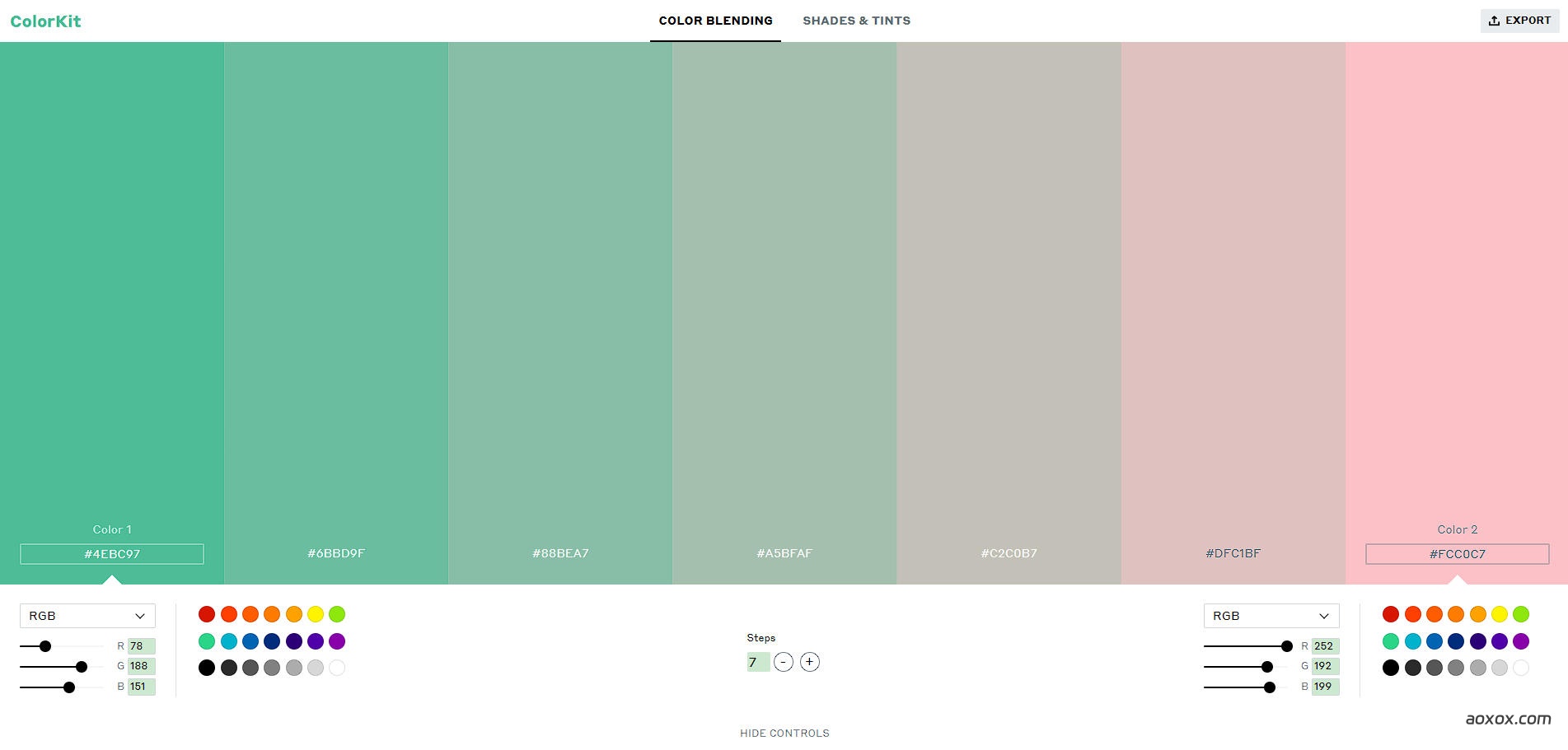 ColorKit官网首页截图