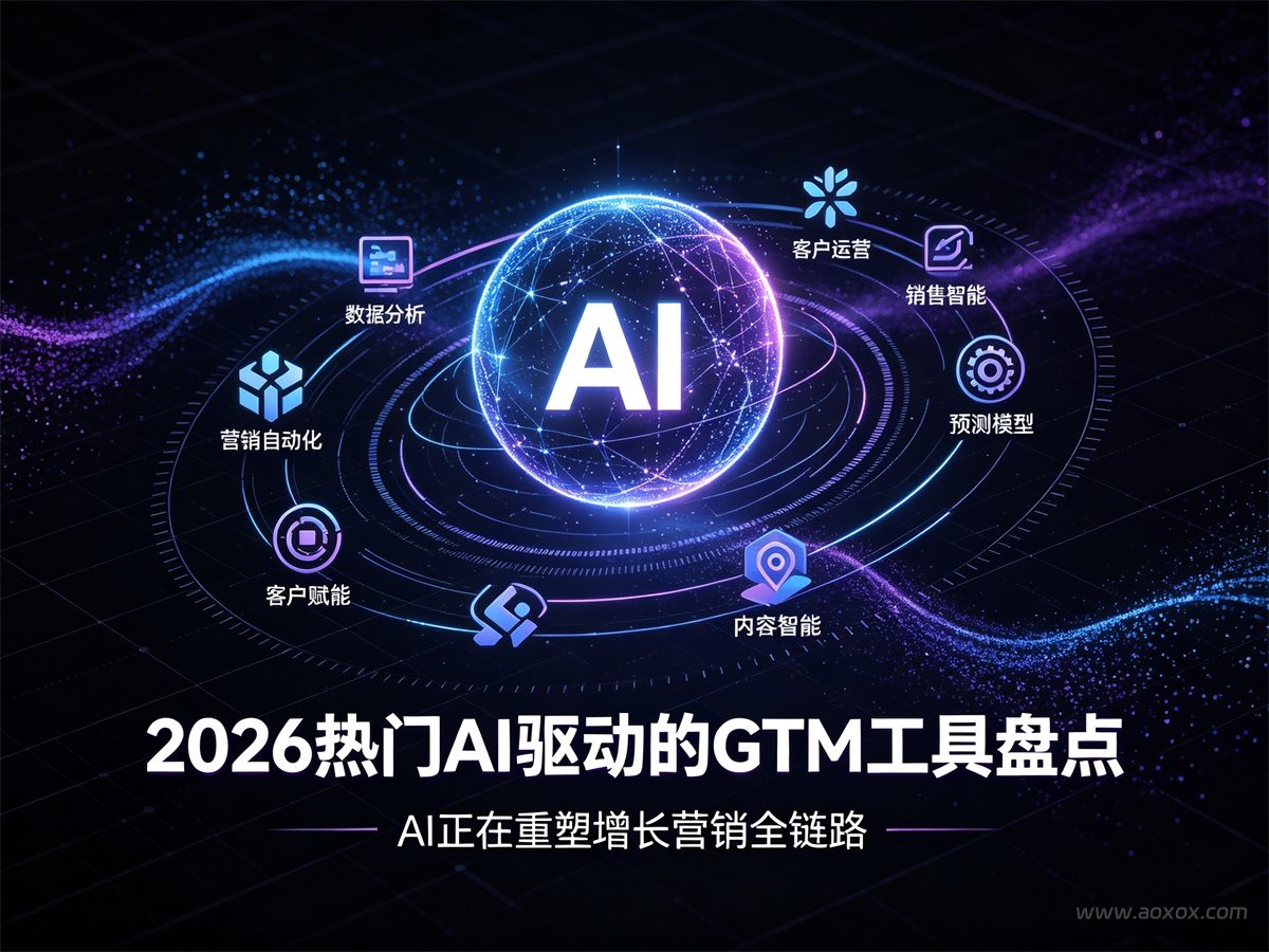 2026年热门AI驱动的GTM工具盘点